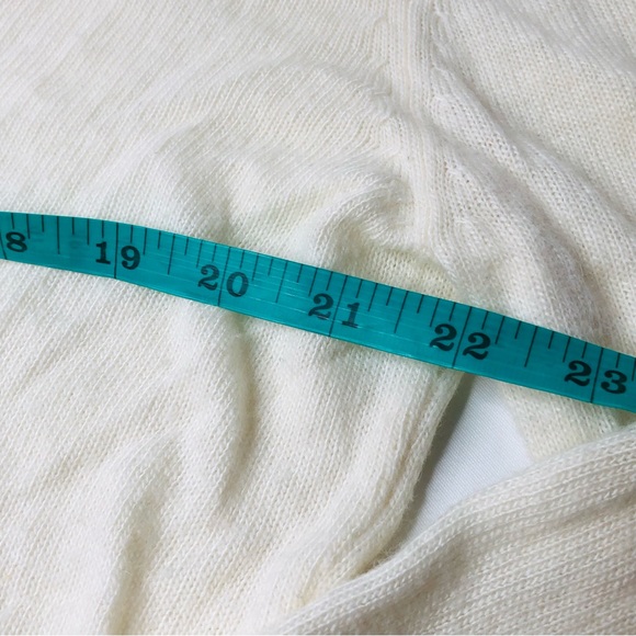 Wildfox White Label Angora Cream Sweatern Sequin Red Heart Valentine Love, Large - Picture 8 of 13